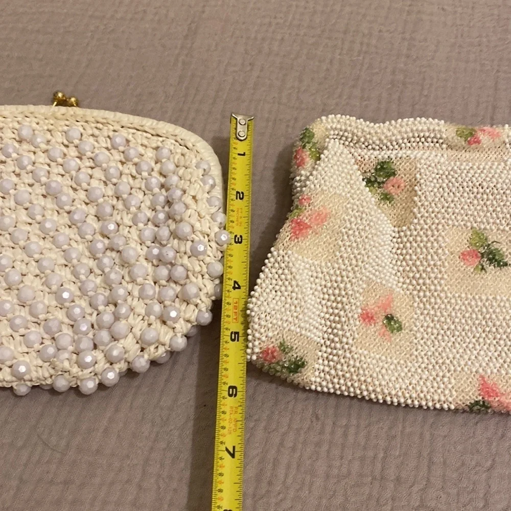 LUMURED & MADE IN ITALY  clutches bag in very good condition. Set 2 pieces